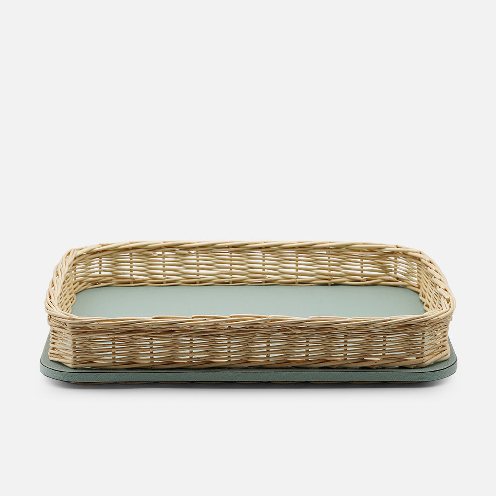 Orsay Rectangular Tray, Mint, 46x34cm