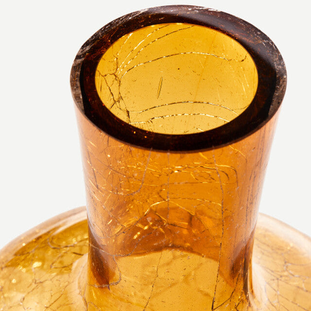 Ball Body Crackled Vase, 50cm