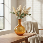 Ball Body Crackled Vase, 50cm