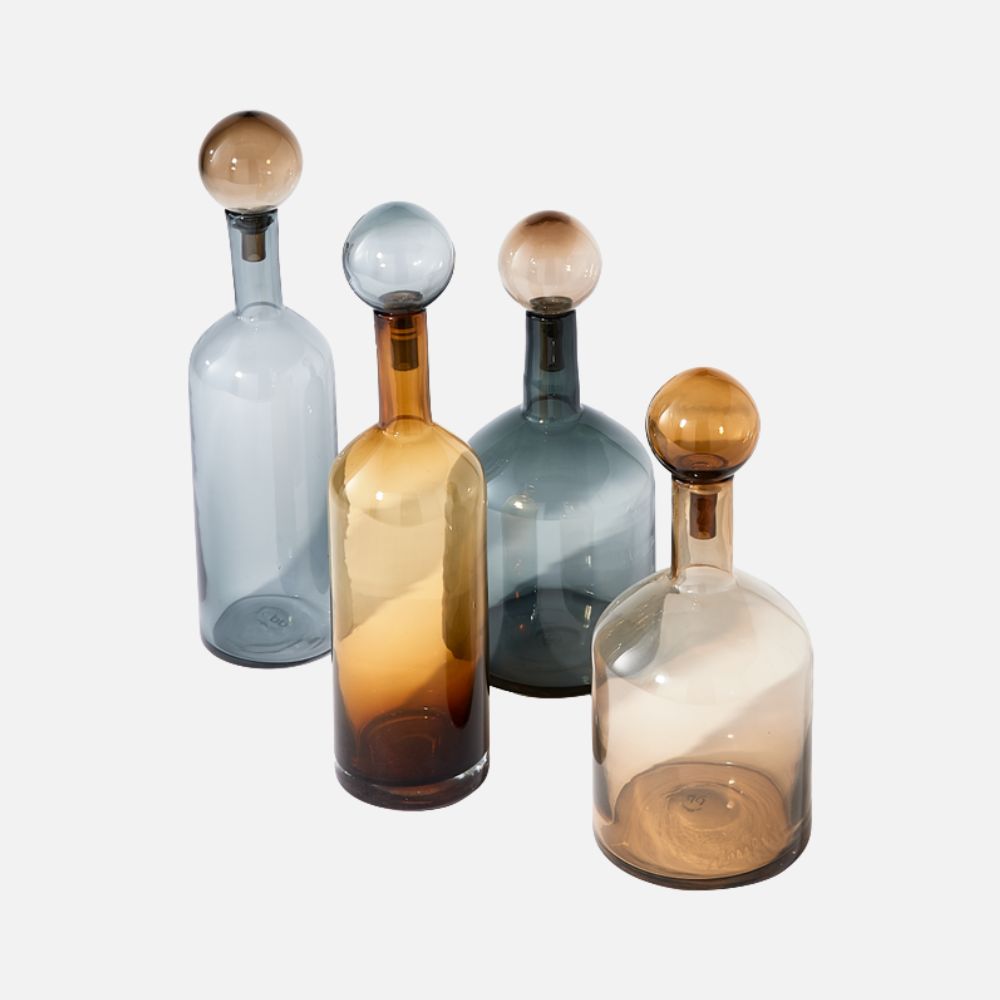 Chic Bubbles & Bottles, Set of 4