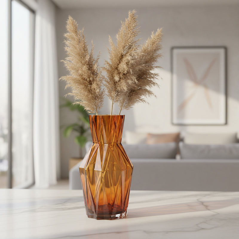 Glass Folds Vase Small