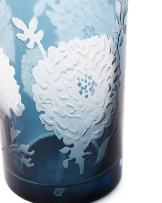 Peony Pitcher, Dark Blue, 1L