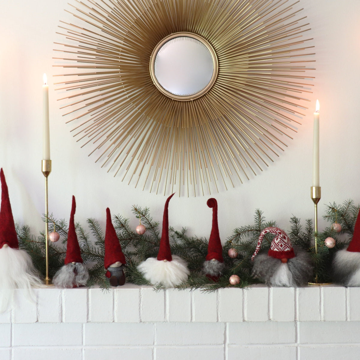 Prickle Mirror, 81cm