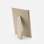 Bice Picture Frame Small, Ivory/ Chrome