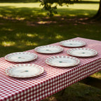 Sahara Rose Dinner Porcelain Plates - Set of 6