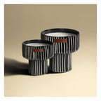 Zebra Bowl Scented Candle ( L )