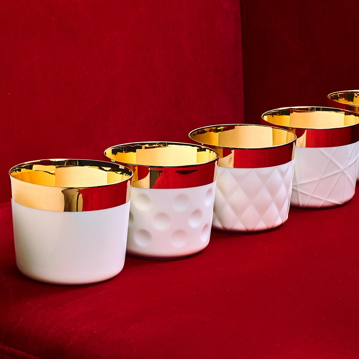 Sip-of-Gold Rode Champagne Goblet