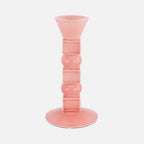 Anna Ceramic Candle Holder, Powder Rose, 20cm