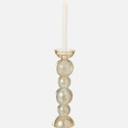 Large Champagne Glass Candle Holder – Tall Decorative Candlestick