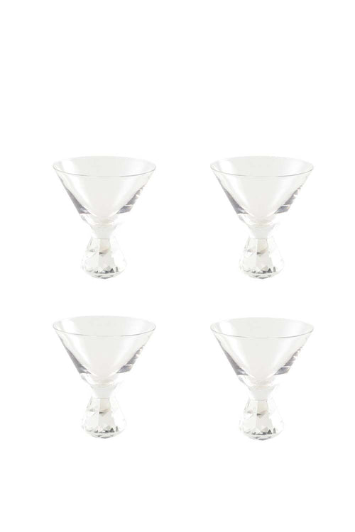Diamond Stem Bowls, 310 ml, Set of 4