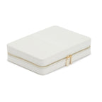 Maria Large Zip Case, White, 26x20cm