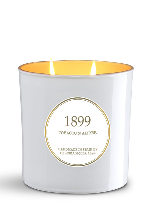 2-Wick XL Candle, 700g, Tobacco & Amber