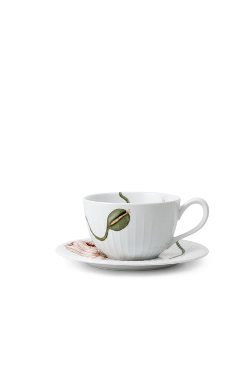 Hammershoi Poppy Teacup & Saucer, 380ml