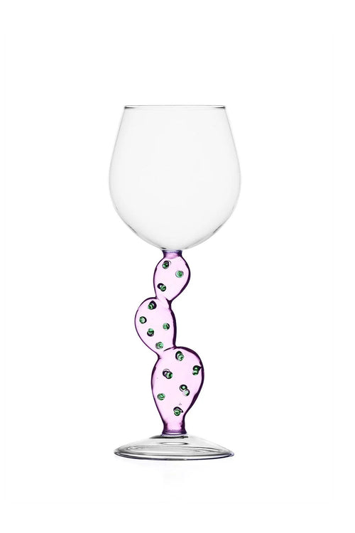 Desert Plant Wine Glass, Pink, 350ml