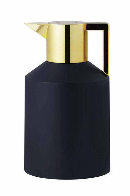 Geo Vacuum Flask, Blk/Gold, 1.5L
