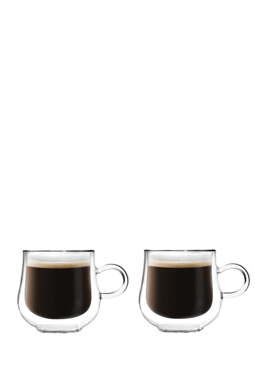 Bolla Double Wall Glasses, Set Of 2, 250ml